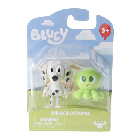 🔥Bluey Chloe and Octopus Figure Story Starter Pack BNWT🔥