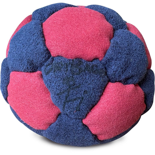 🔥World Footbag Dirtbag 32 Hacky Sack NEON NAVY/RED BNWT🔥
