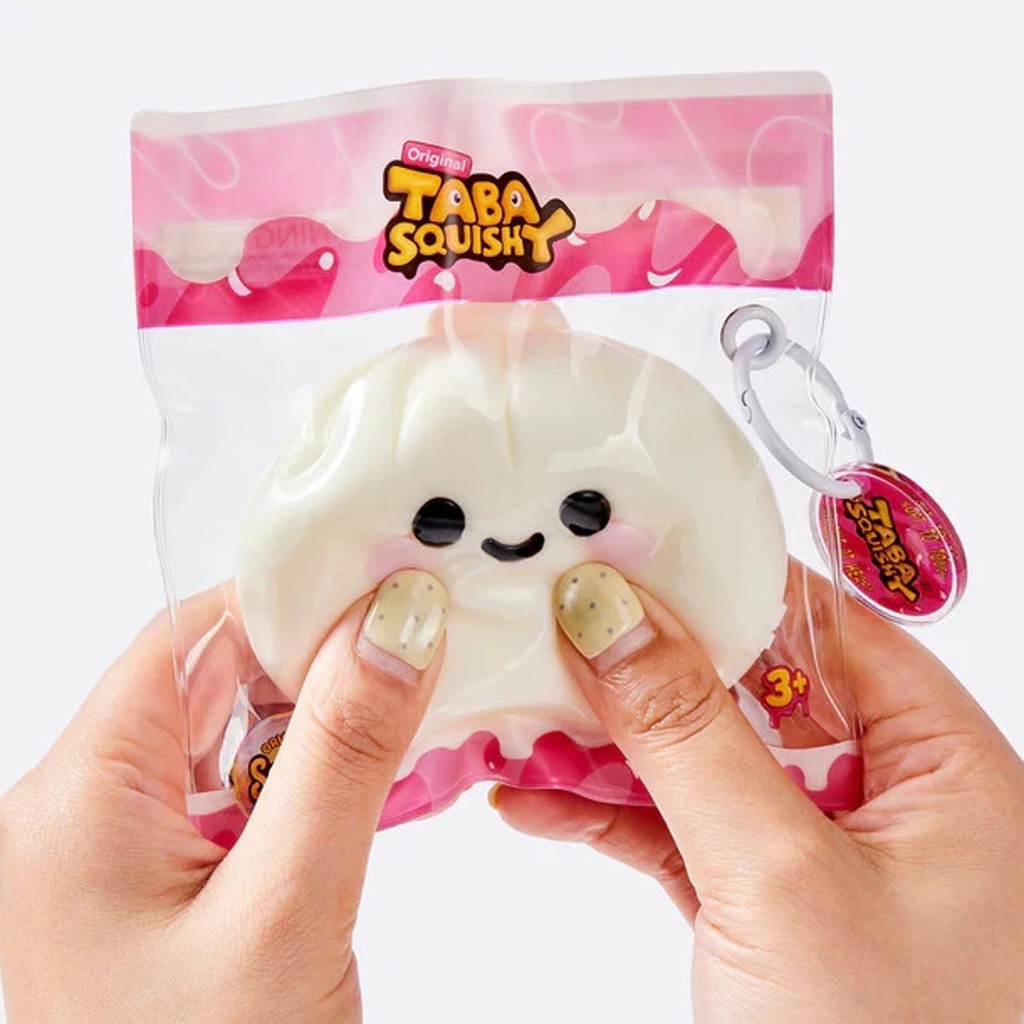 🔥Tabasquishy White Dumpling Squishy Squeeze Toy BNWT🔥