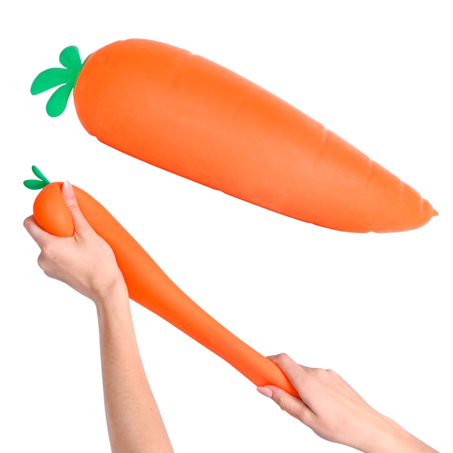 🔥Toymendous Jumbo Squishy Carrot Sensory Toy 12.5" Fidget Stress Relief BNWT🔥