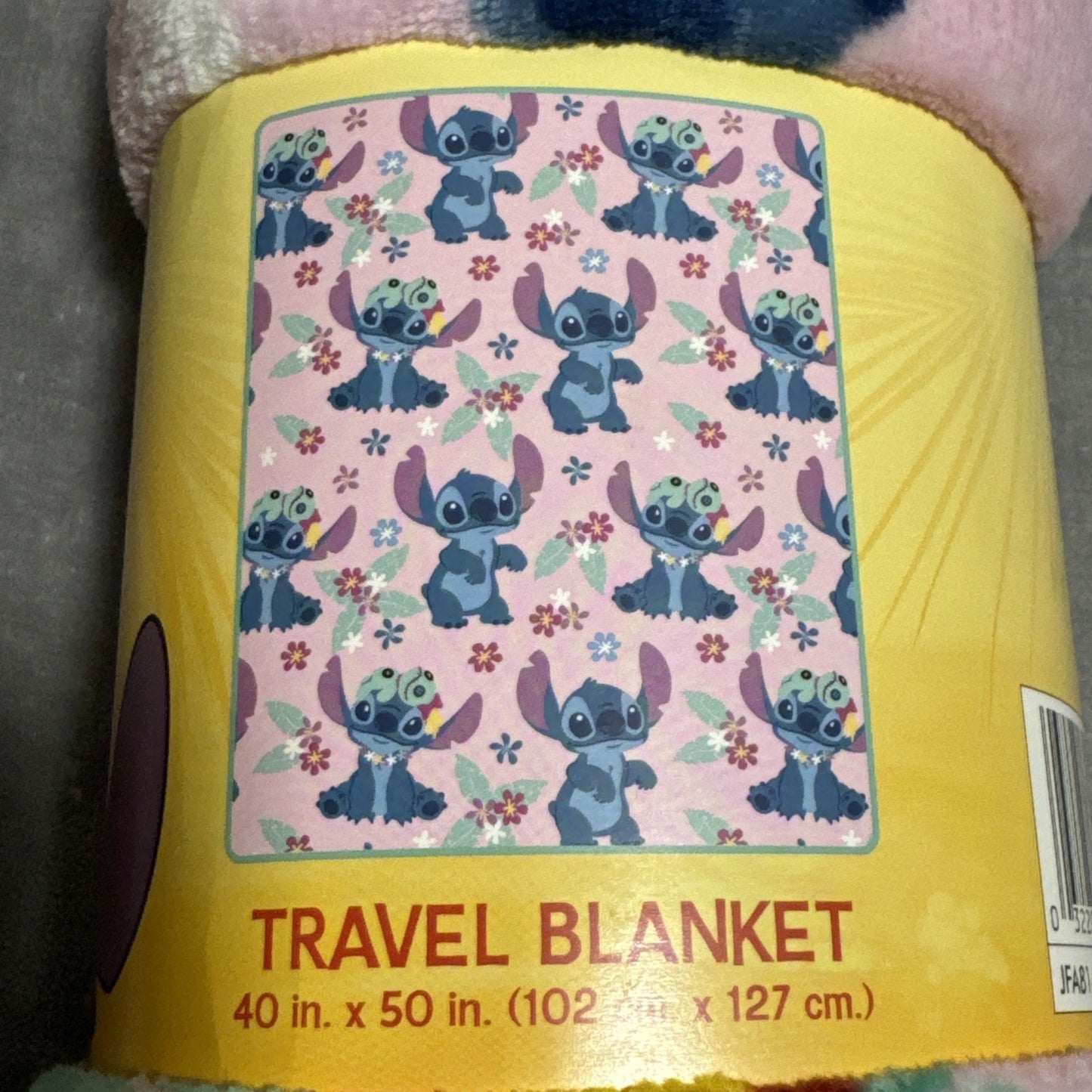 🔥Disney Stitch 40 x 50 Inch Silk Touch Throw Blanket BNWT🔥