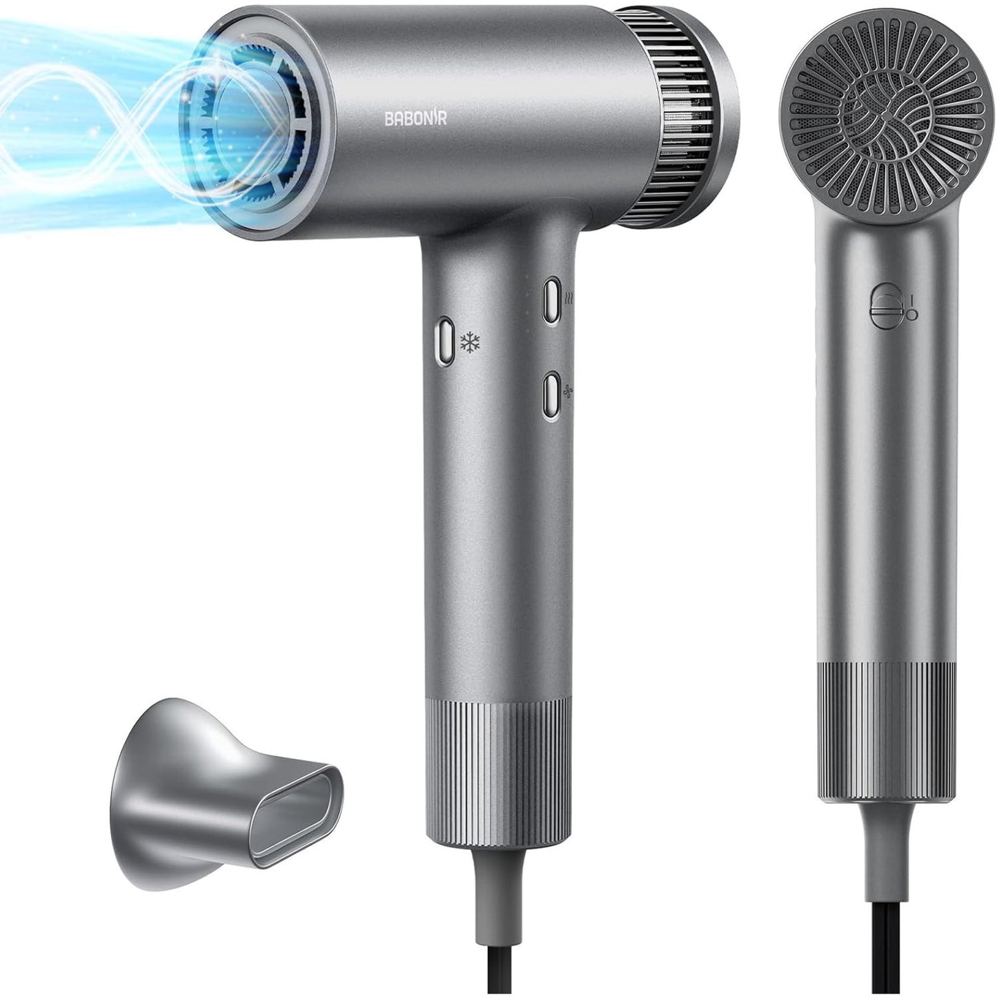 🔥High-Speed Ionic Low Noise Blow Dryer with Brushless Motor BNWT🔥
