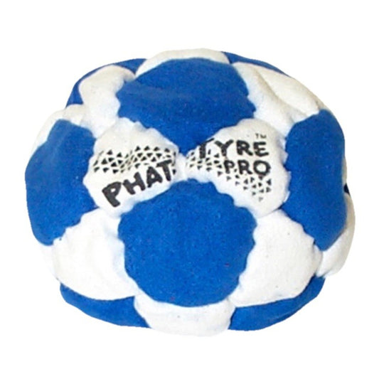 🔥World Footbag Phat Tyre Pro Footbag Hacky Sack BLUE/WHITE BNWT🔥