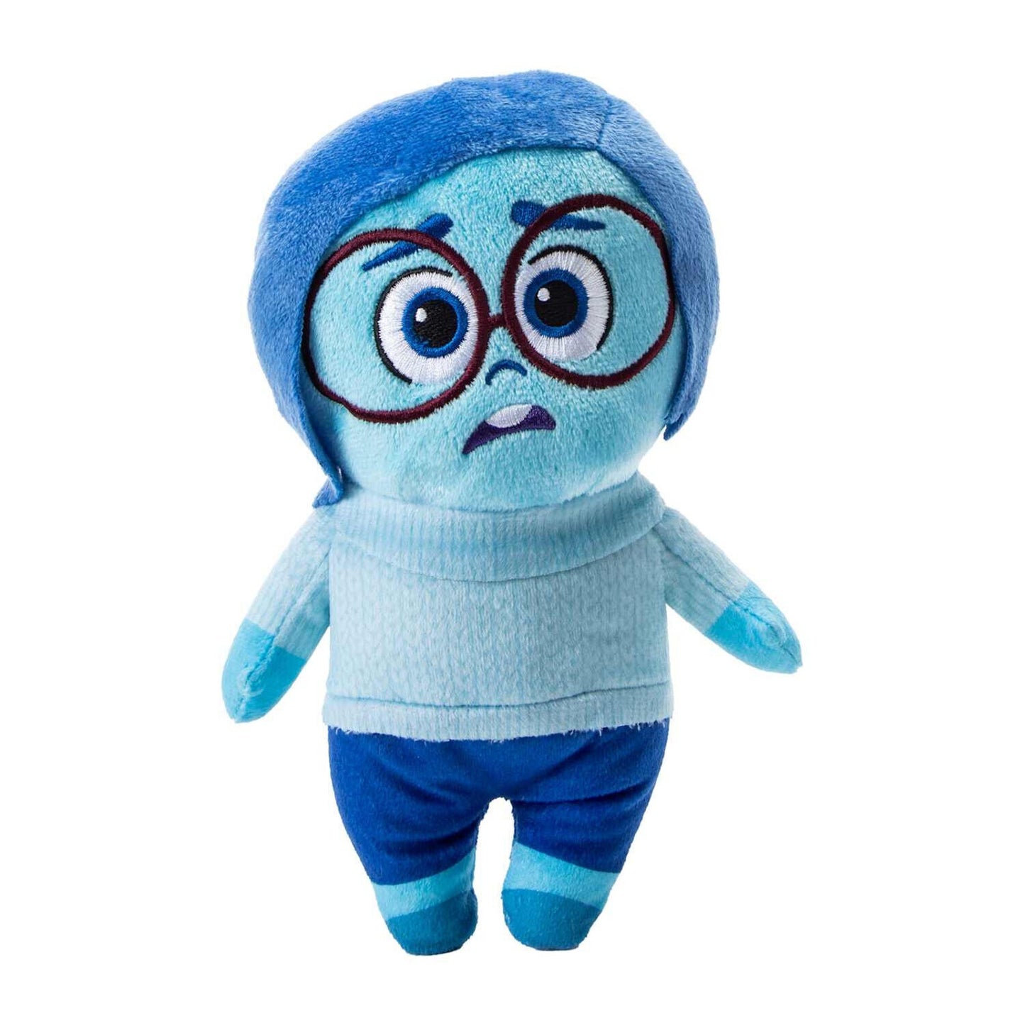 🔥DISNEY Inside Out 2 BLUE SADNESS CHARACTER Plush Stuffed Animal Toy BNWT🔥