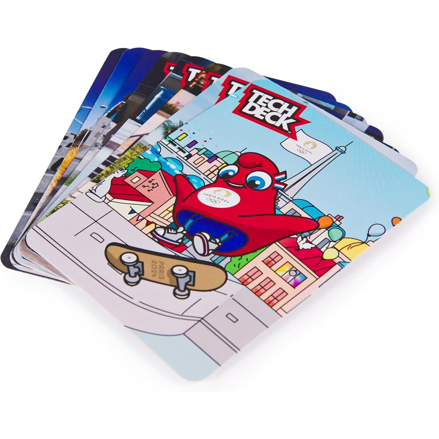 🔥Tech Deck Competition Legends 8-Pk Mini Skateboards Olympic Games Paris 2024🔥