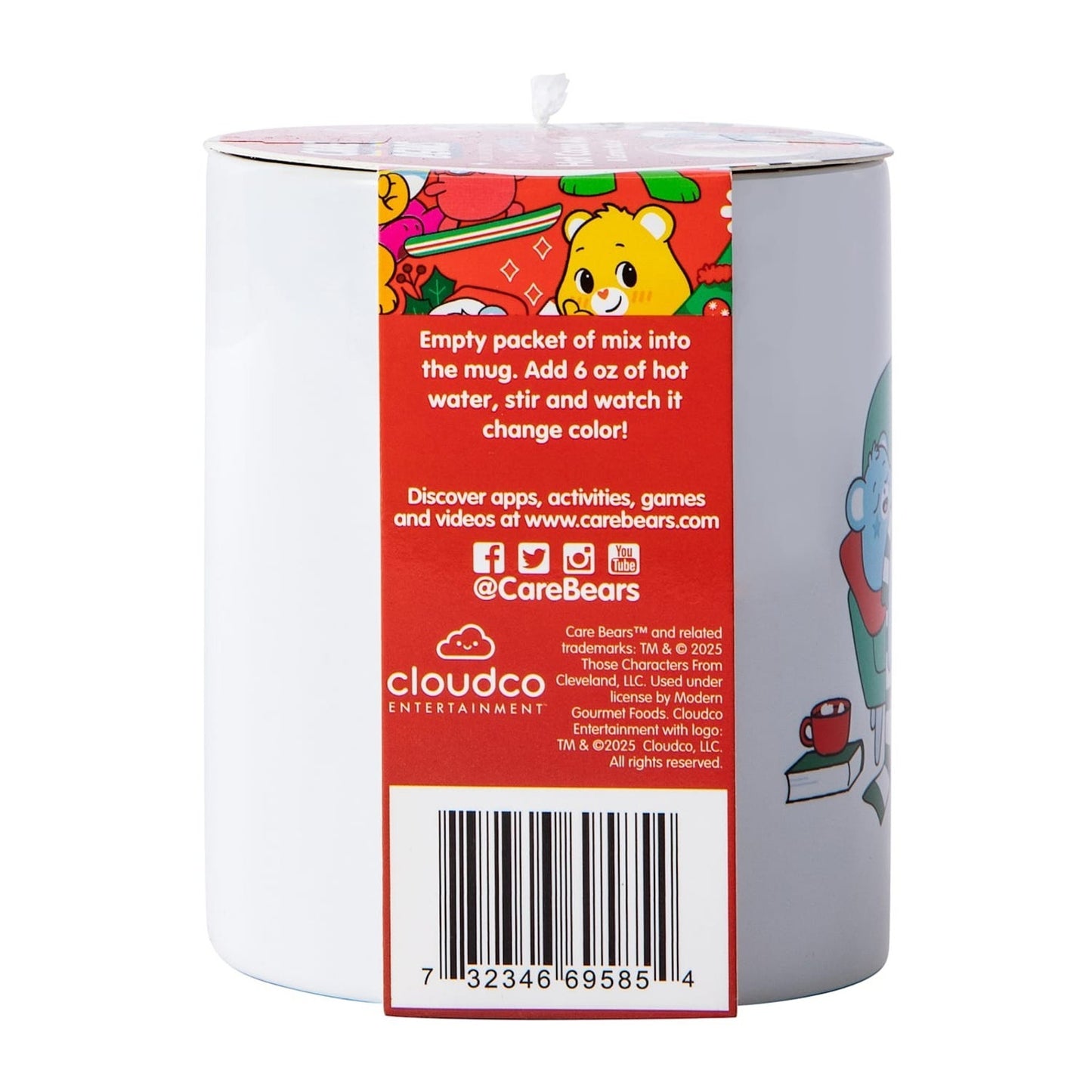 🔥Christmas Care Bears Mug with HOT COCOA MIX BNWT🔥