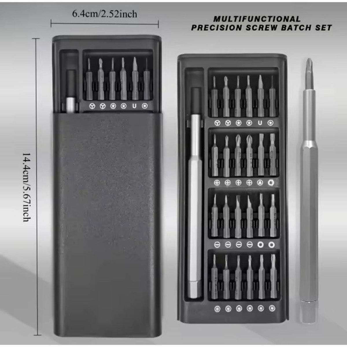 🔥 24 in 1 Digital Maintenance Precision Screwdriver Set & Case BNWT🔥