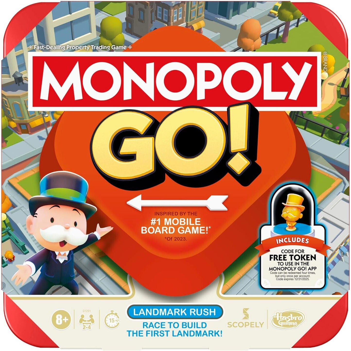 🔥Monopoly GO! Board Game Inspired by The Popular Mobile Board Game BNWT🔥