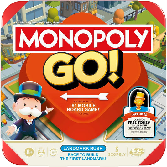 🔥Monopoly GO! Board Game Inspired by The Popular Mobile Board Game BNWT🔥