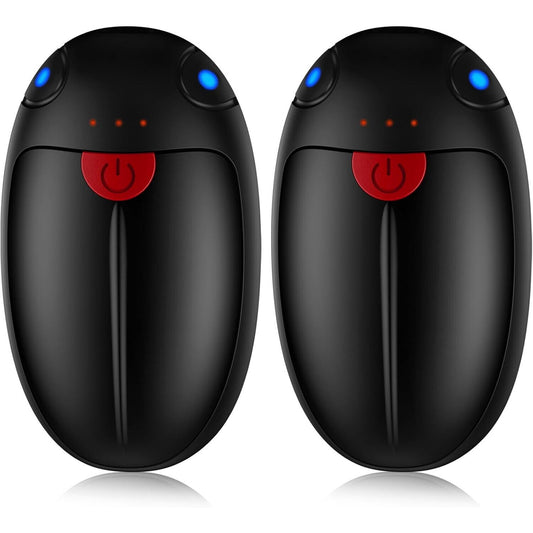 🔥2 Pack Portable Electric Pocket Hand Warmers Long Heating Double Warm BNWT🔥