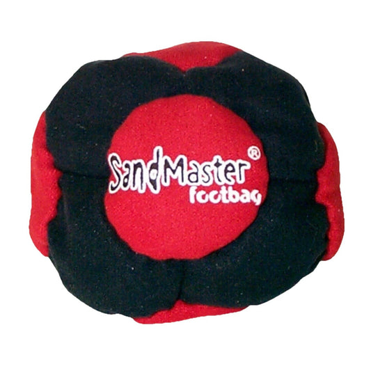 🔥World Footbag SandMaster Hacky Sack Black/Red BNWT🔥