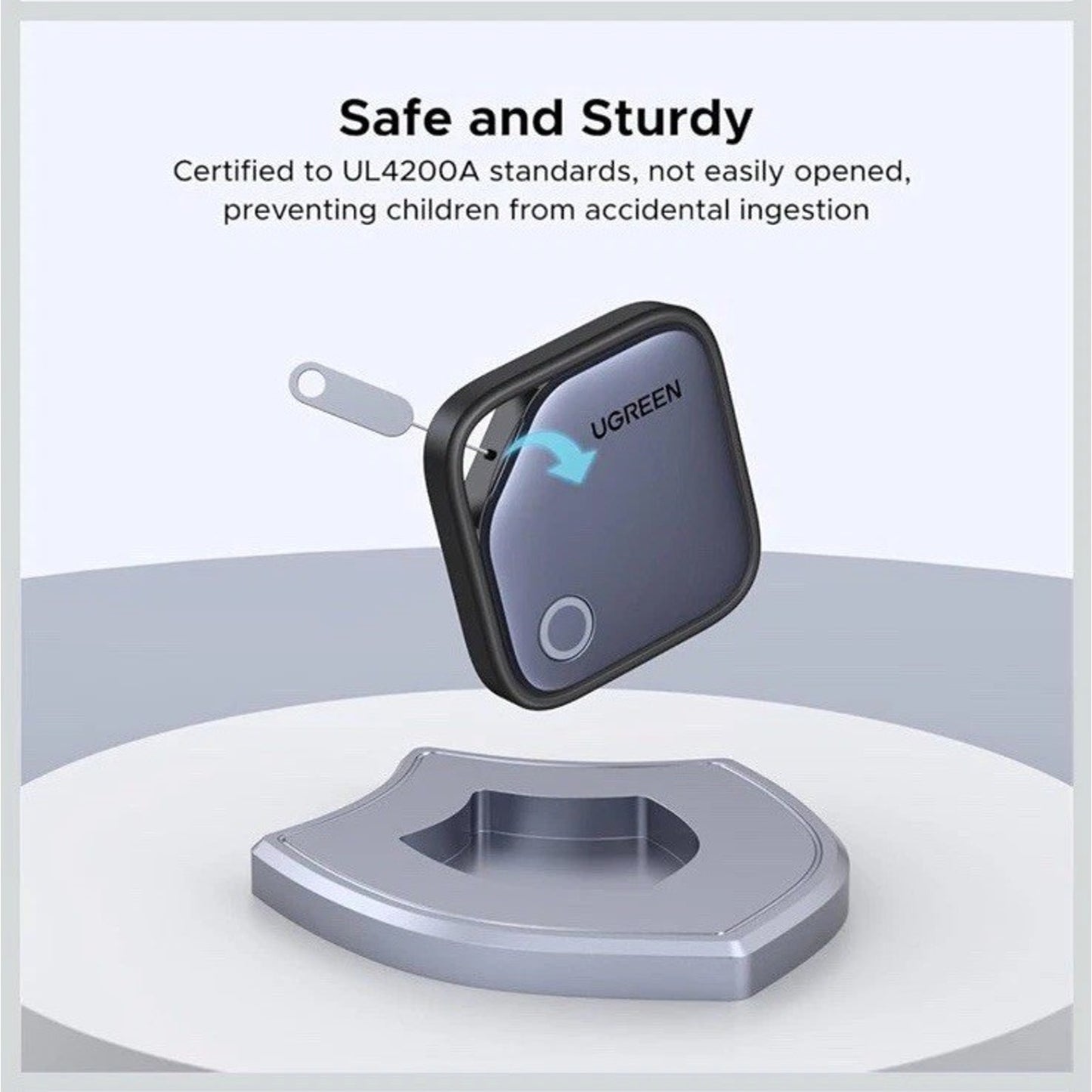 🔥UGREEN FineTrack BT Tracker Tag Smart Finder Apple Devices Compatibility NWT🔥