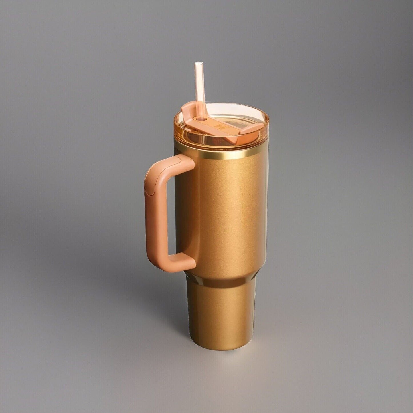 🔥STANLEY SPARKLE COPPER TINSEL QUENCHER H2.0 FLOWSTATE TUMBLER 40 OZ LIMITED🔥