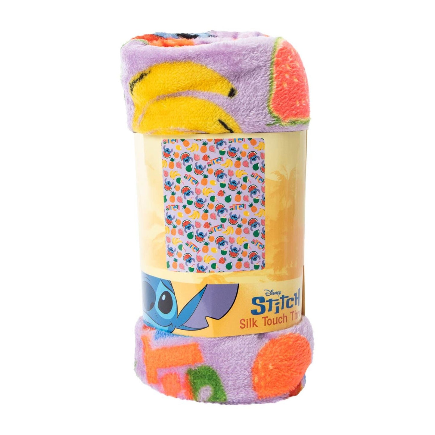 🔥Disney Stitch 40 x 50 Inch Silk Touch Throw Blanket BNWT🔥