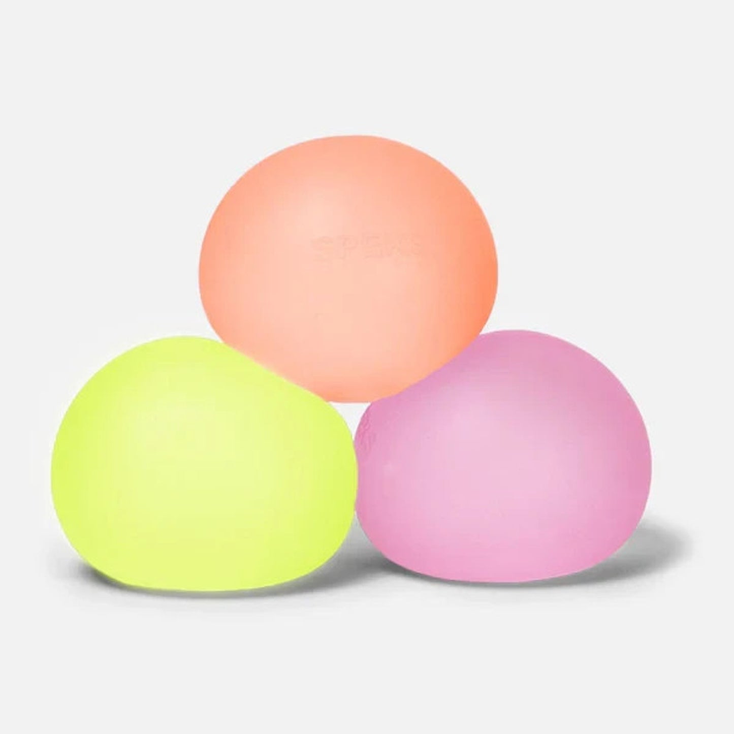 🔥SPEKS Gump 3 Pk Memory Gel Stress Ball Squishy Fidget Stress Toy BNWT🔥