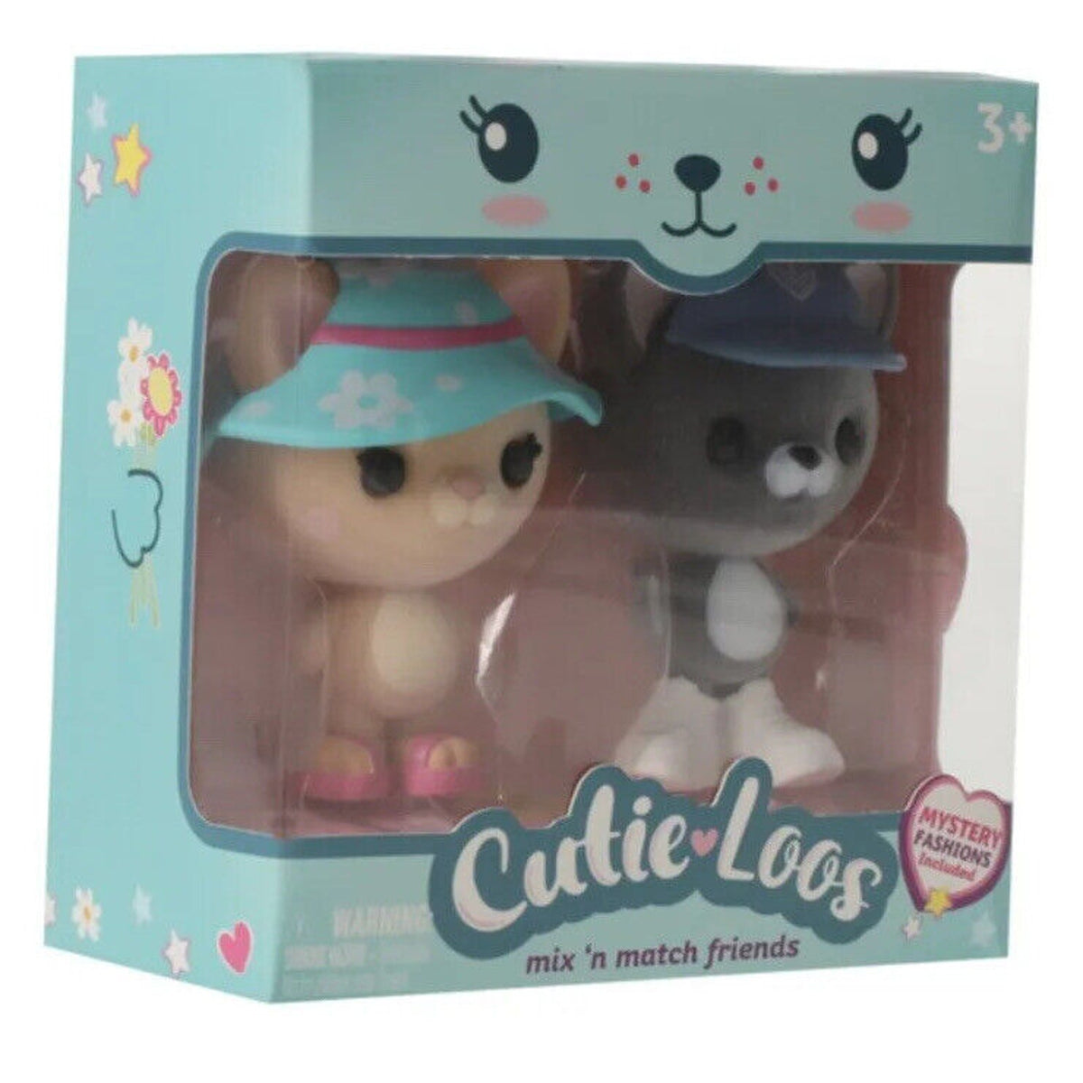 🔥Cutie Loos mix and match friends Aspen And Jett with mystery fashions BNIB🔥