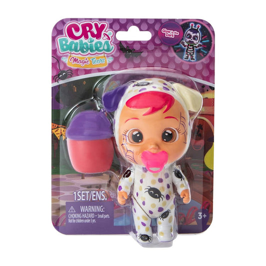 🔥Cry Babies Magic Tears Doll Figure Set Glow in the Dark Series DOTTY BNWT🔥