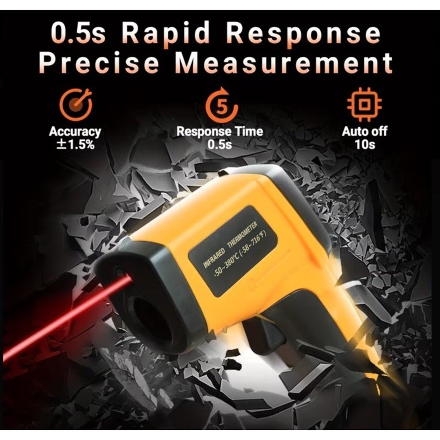 🔥Infrared Thermometer laser Temperature Gun GM320 BNWT🔥