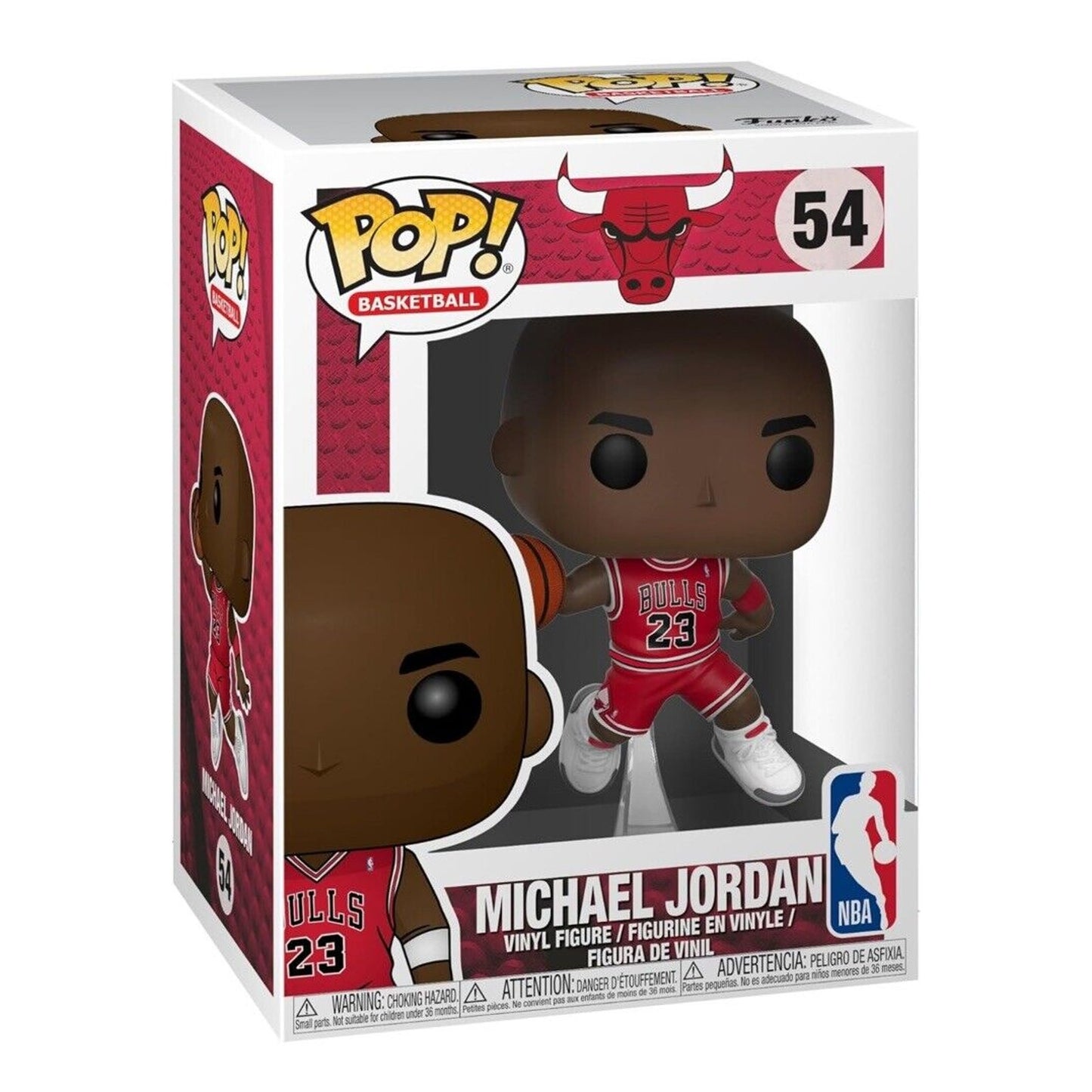 🔥Funko Pop NBA Chicago Bulls Michael Jordan! Vinyl #54 BNWT🔥