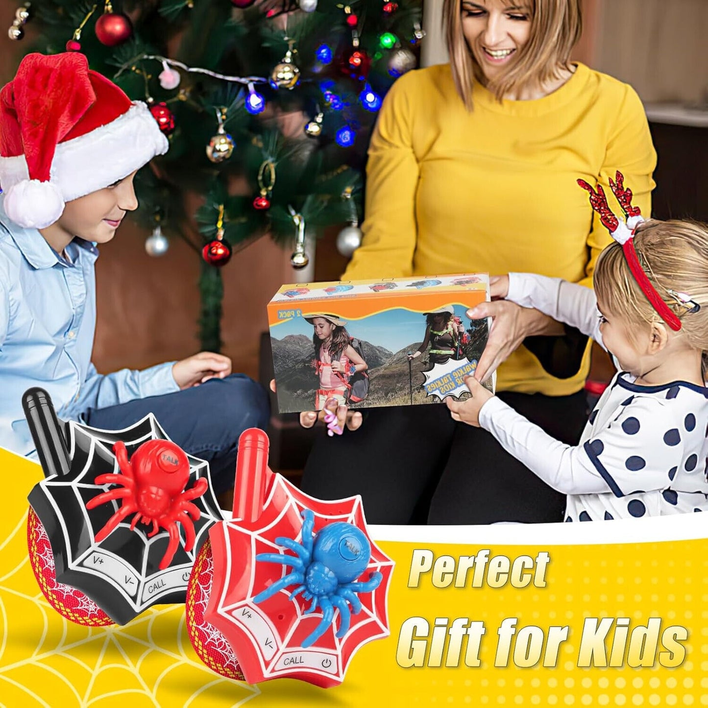 🔥Walkie Talkies for Kids Spidertoy BNWT🔥