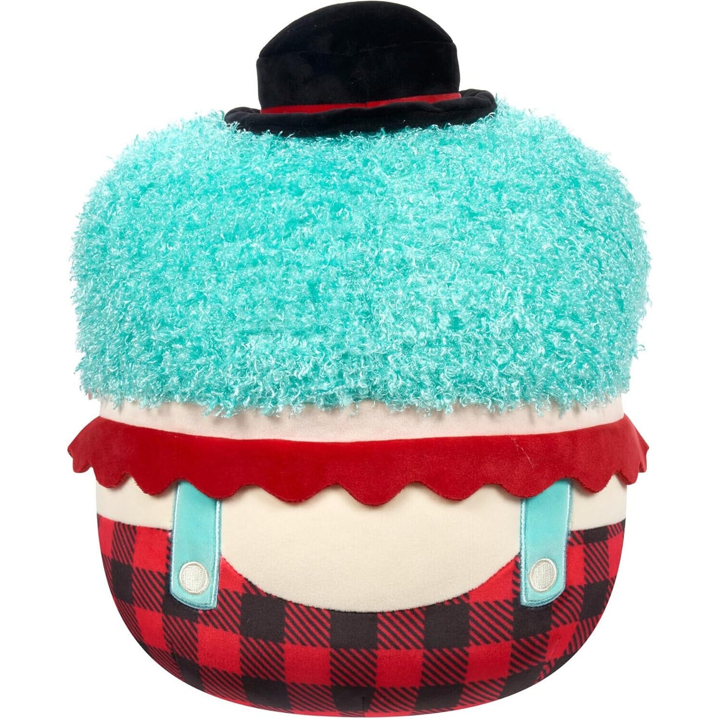 🔥Squishmallows Original 12” Ukee Clown with Teal Hair and Black Bowler Hat🔥
