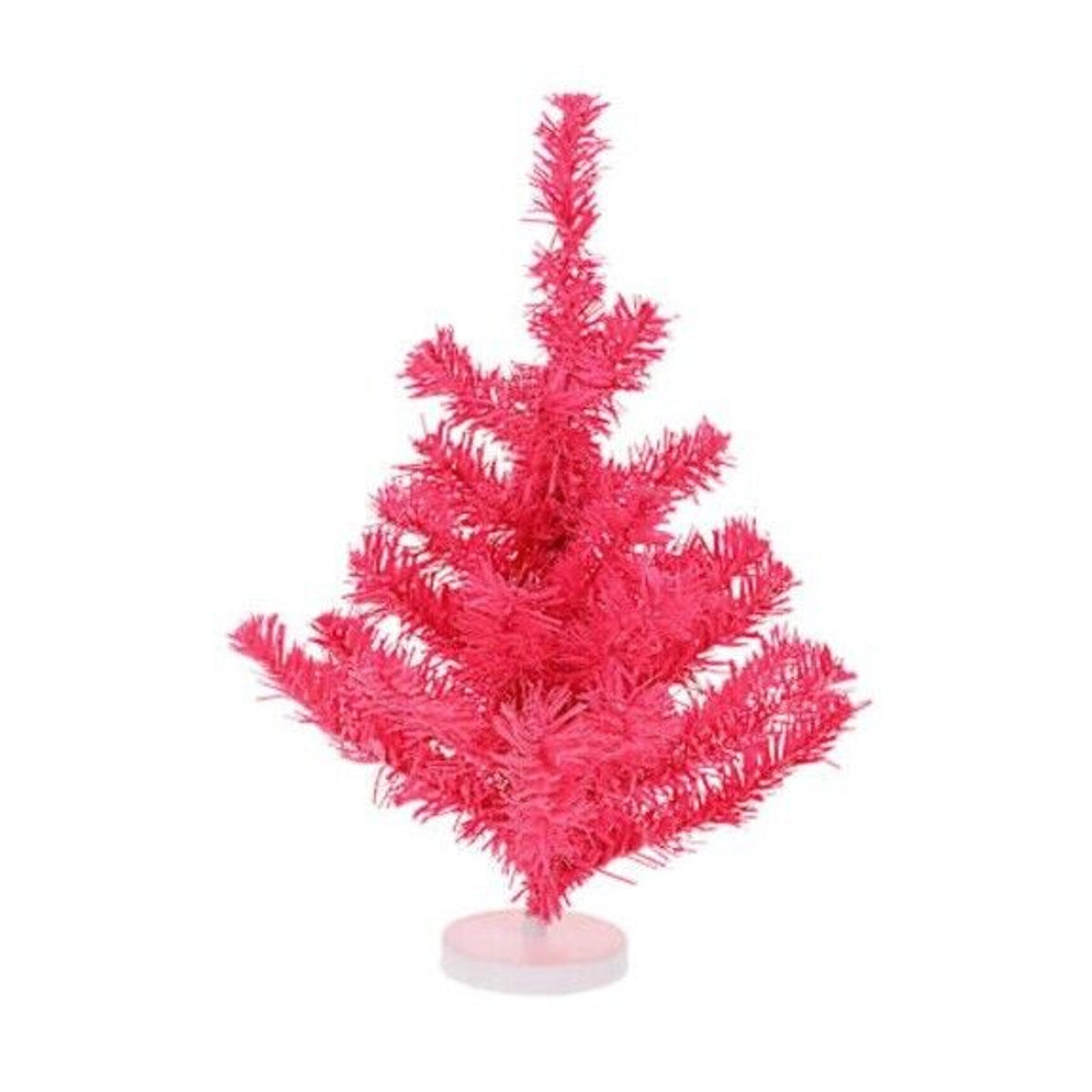 🔥Mini Desktop Christmas Tree With Ornaments 10"x12" Pink BNWT🔥