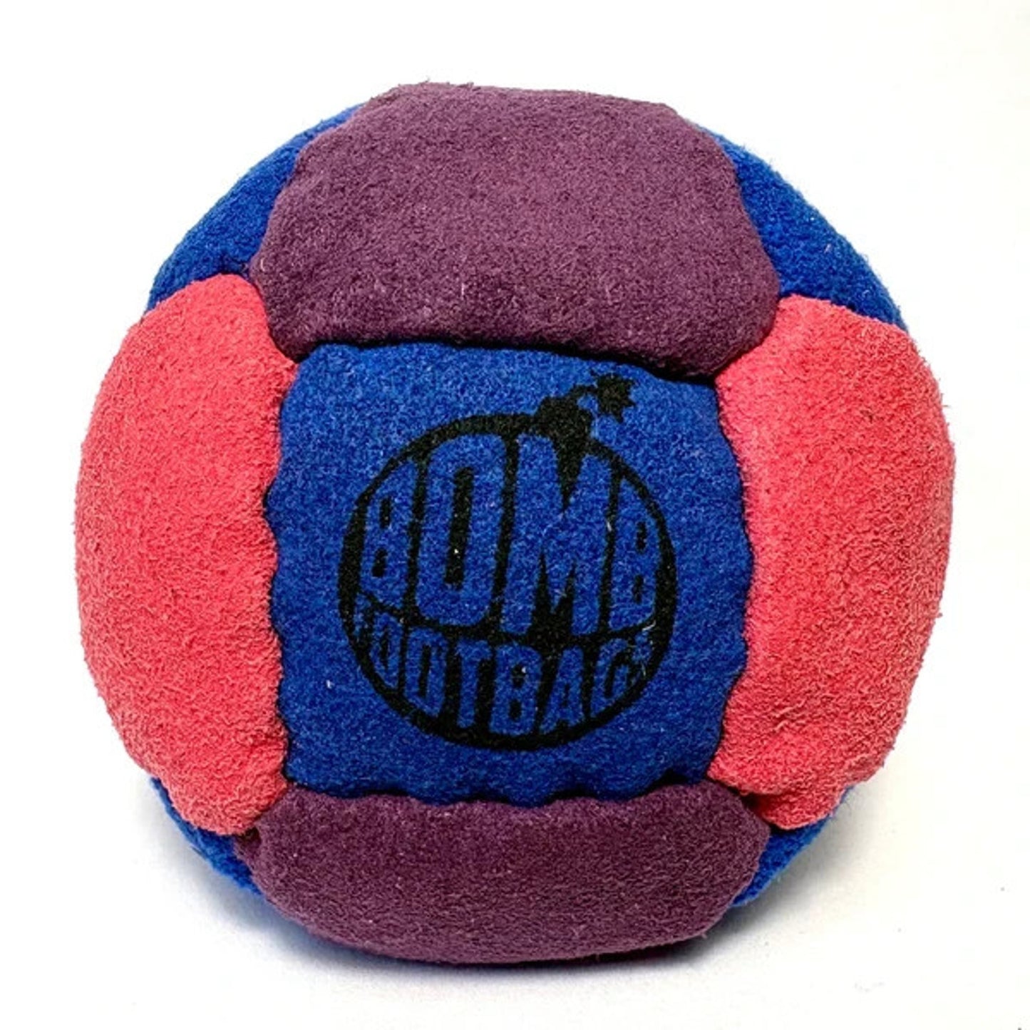 🔥Bomb Footbags The Burst Pro Hacky Sack Footbag Royal/Pink/Purple BNWT🔥