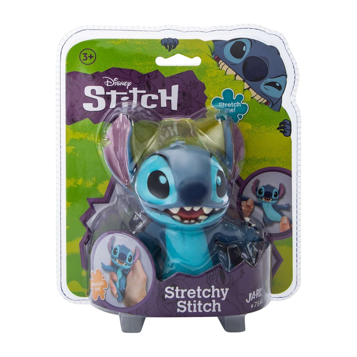 🔥Disney Lilo And Stitch "Stretchy Stitch" Squishy Stretchable Toy BNWT🔥