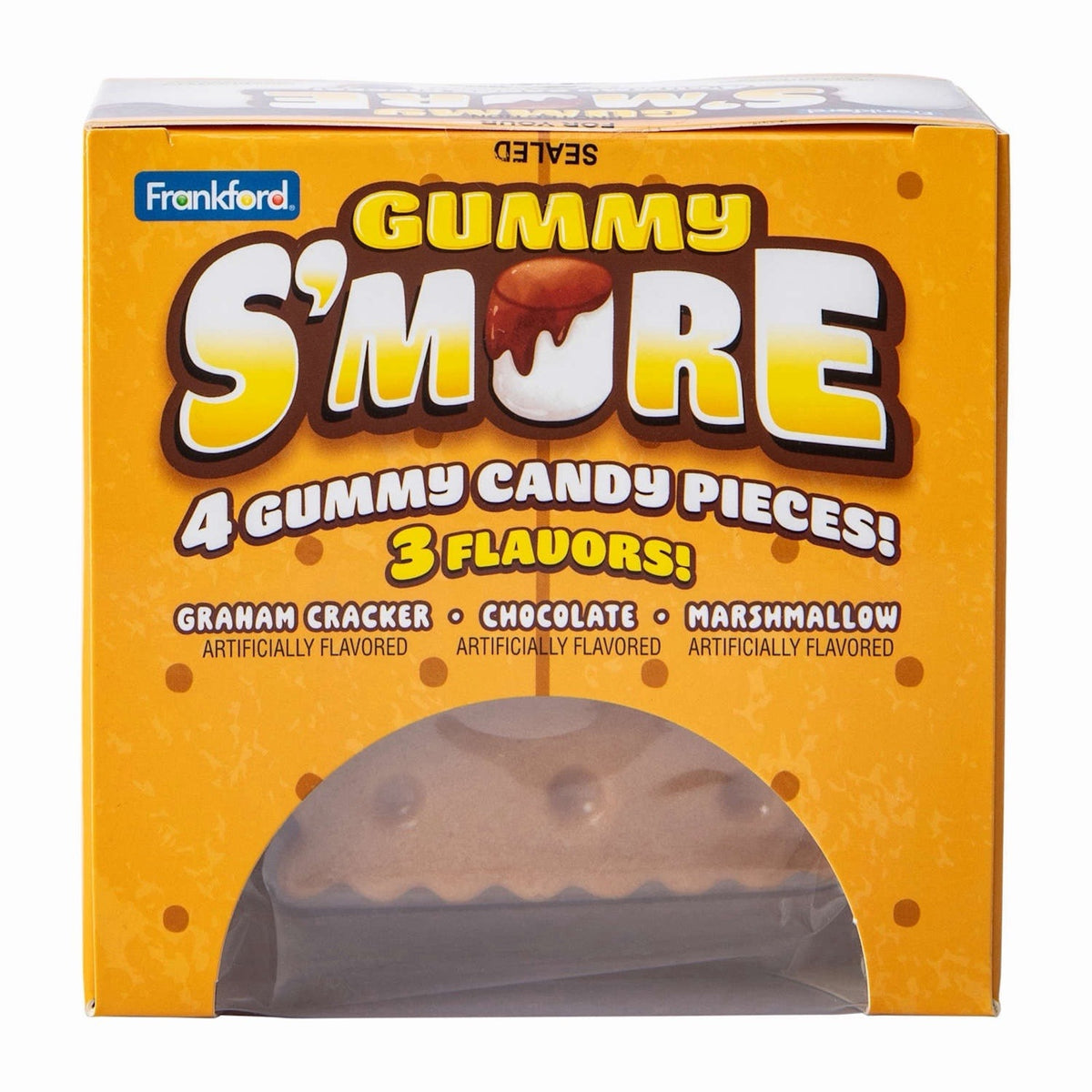 🔥Gummy S'more Gummy Candy 3 Flavors 4 Pieces BNWT🔥