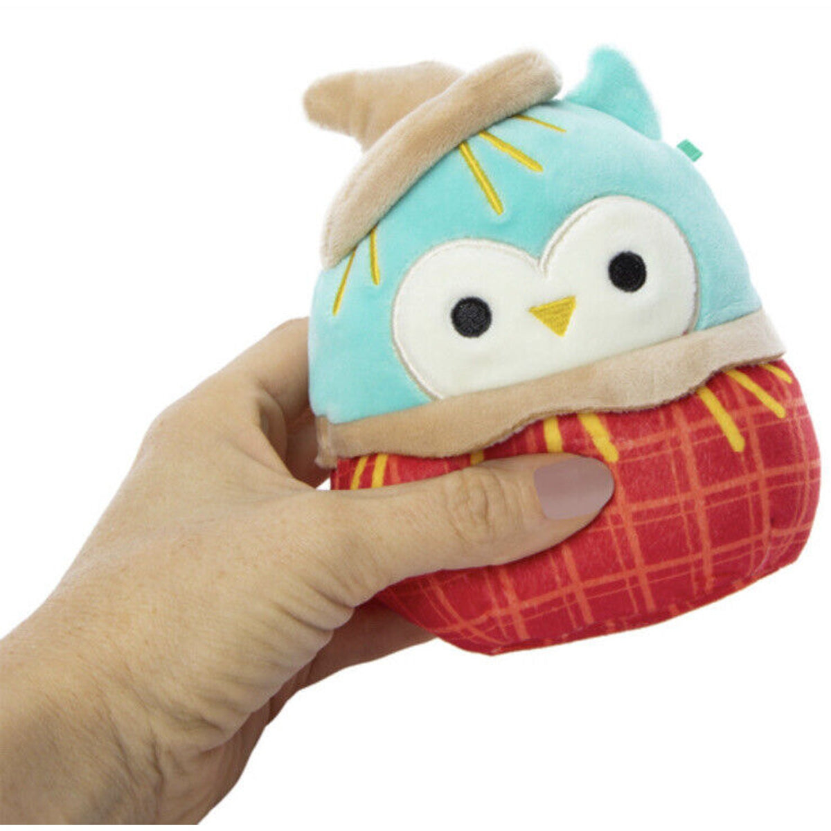 🔥Squishmallows Collection Winston the Owl Scarecrow Small Plush Doll 4.5" NWT🔥