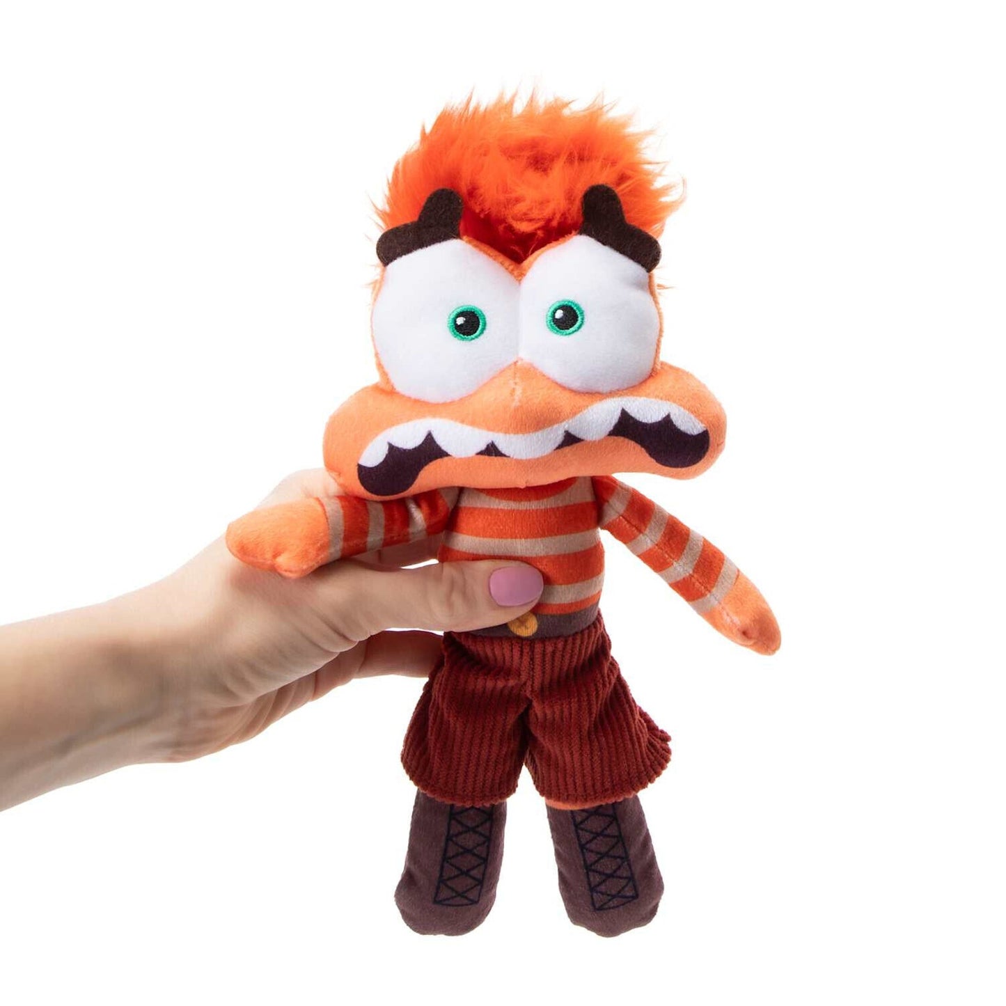 🔥Disney Pixar Inside Out 2 Anxiety Plush Orange Just Play Doll Toy BNWT🔥