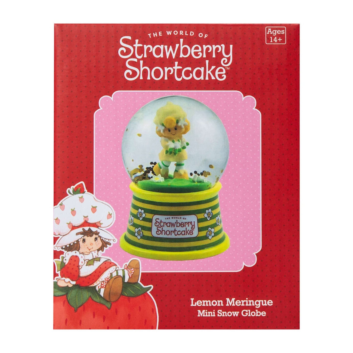 🔥The Wonderful World Of Strawberry Shortcake Lemon Meringue Mini Snow Globe💥