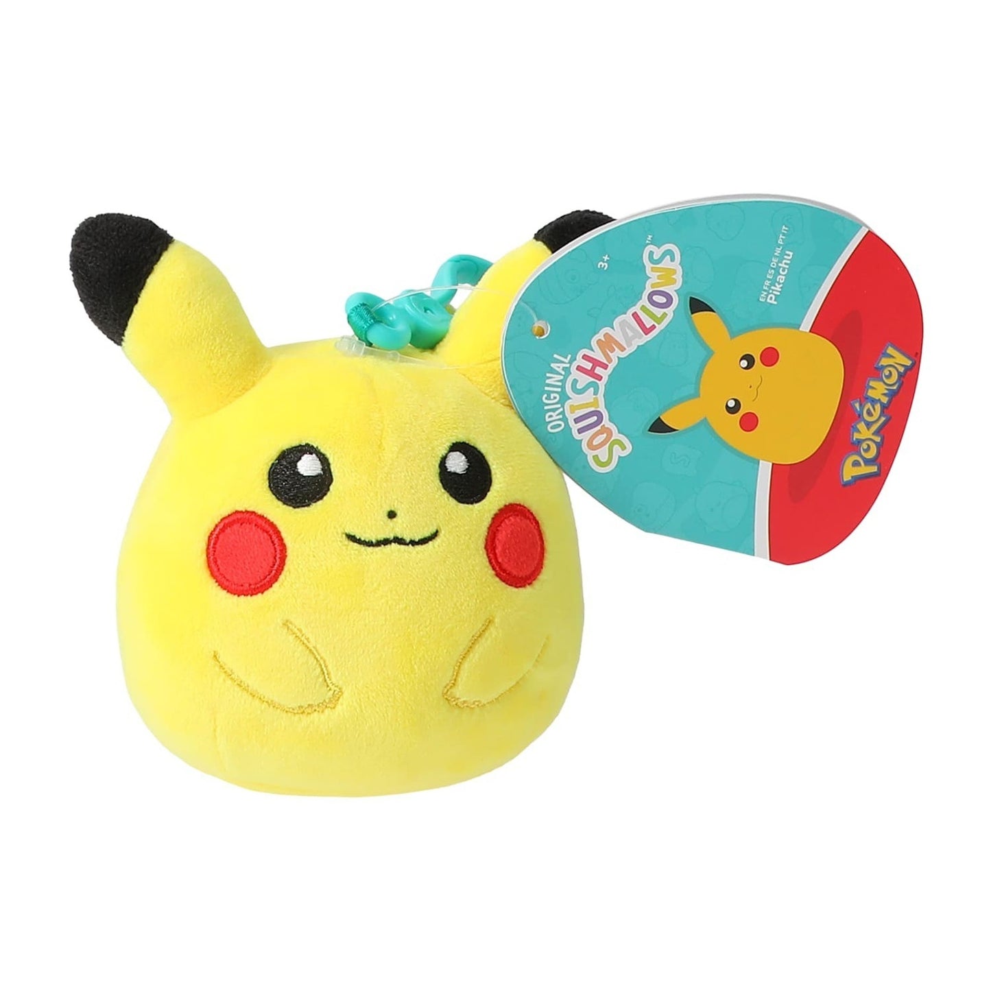 🔥Squishmallows Pokémon Plus Clip Pikachu BNWT🔥