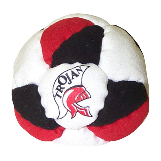 🔥World Footbag Trojan Hacky Sack Red/White/Black BNWT🔥