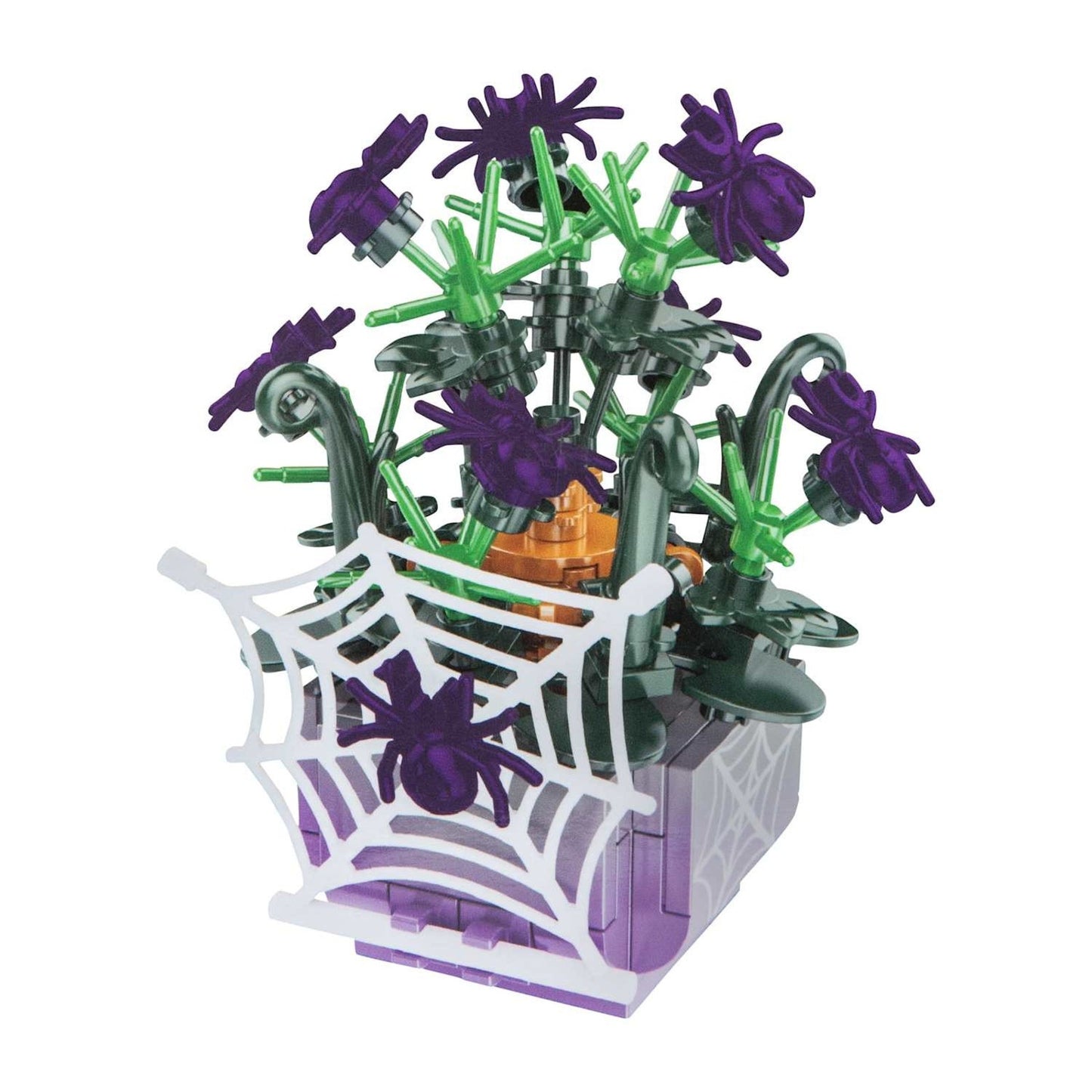 🔥Block Tech Halloween Cobweb Cactus Spooky Succulents Set BNWT🔥