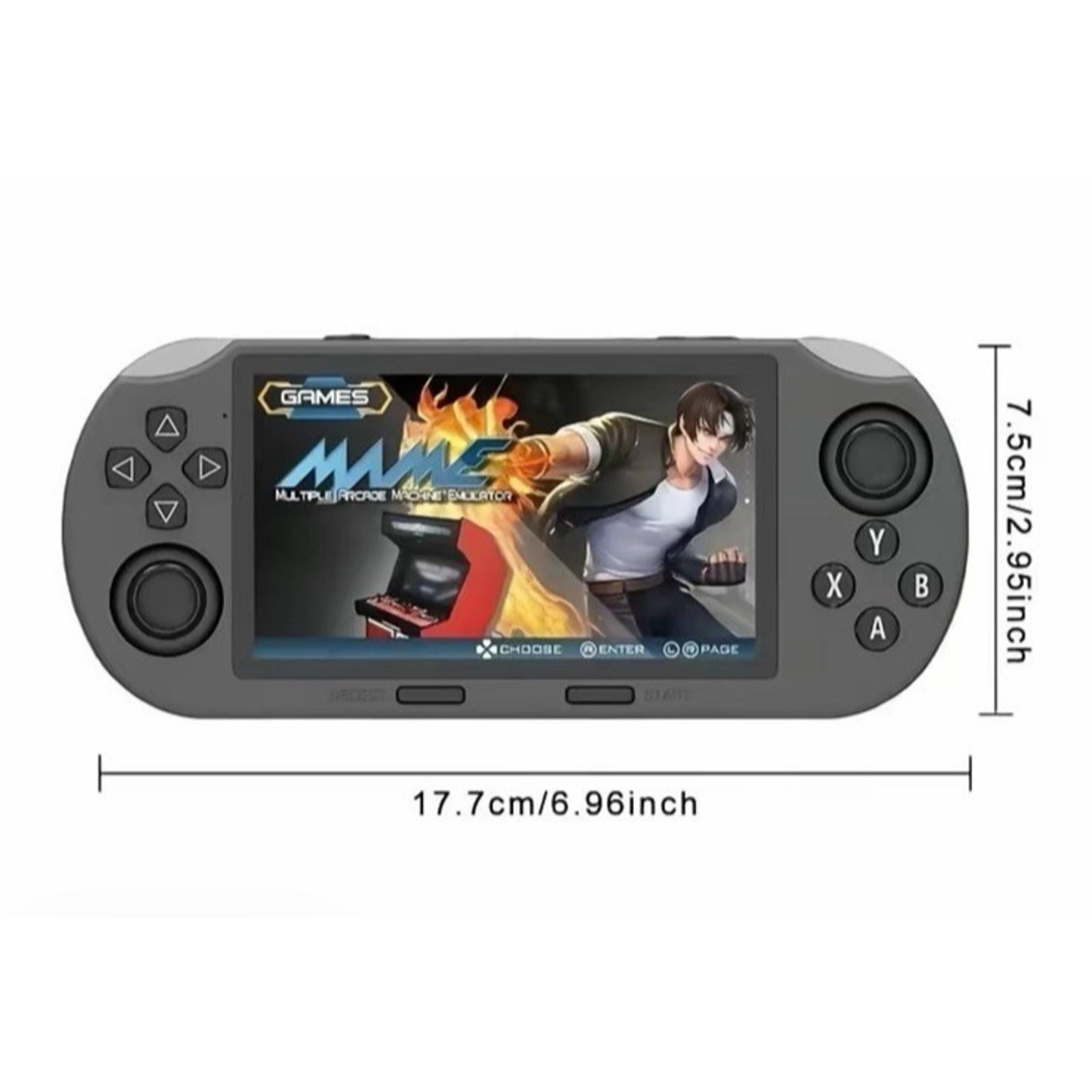 🔥SF3000 Handheld System 4.5in IPS Display 16GB Gray USB-C 3.5mm Jack BNWT🔥