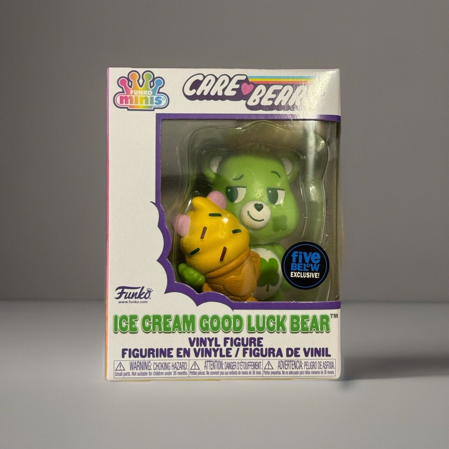 🔥Funko Minis Care Bears Ice Cream Good Luck Bear BNWT🔥