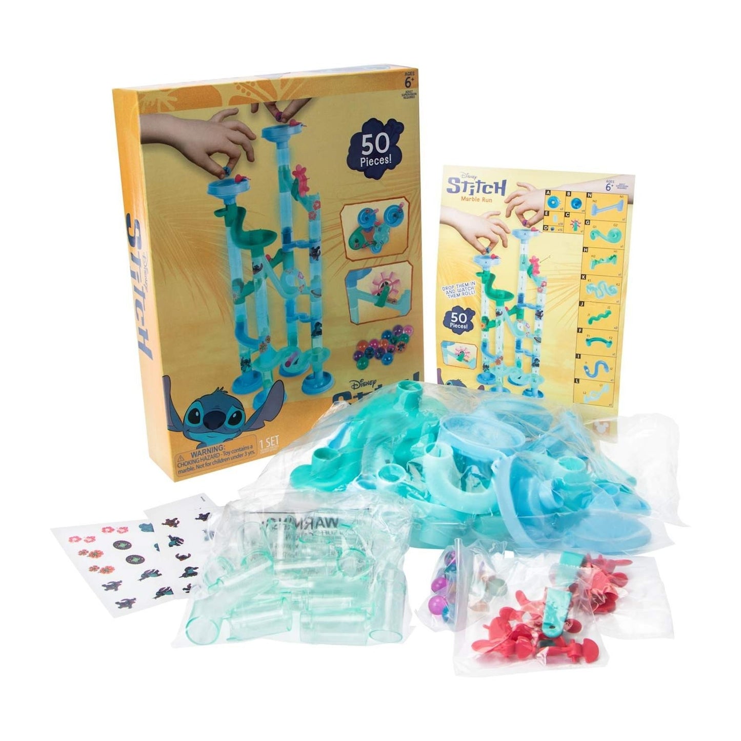 🔥Disney Stitch Marble Run Set BNWT🔥