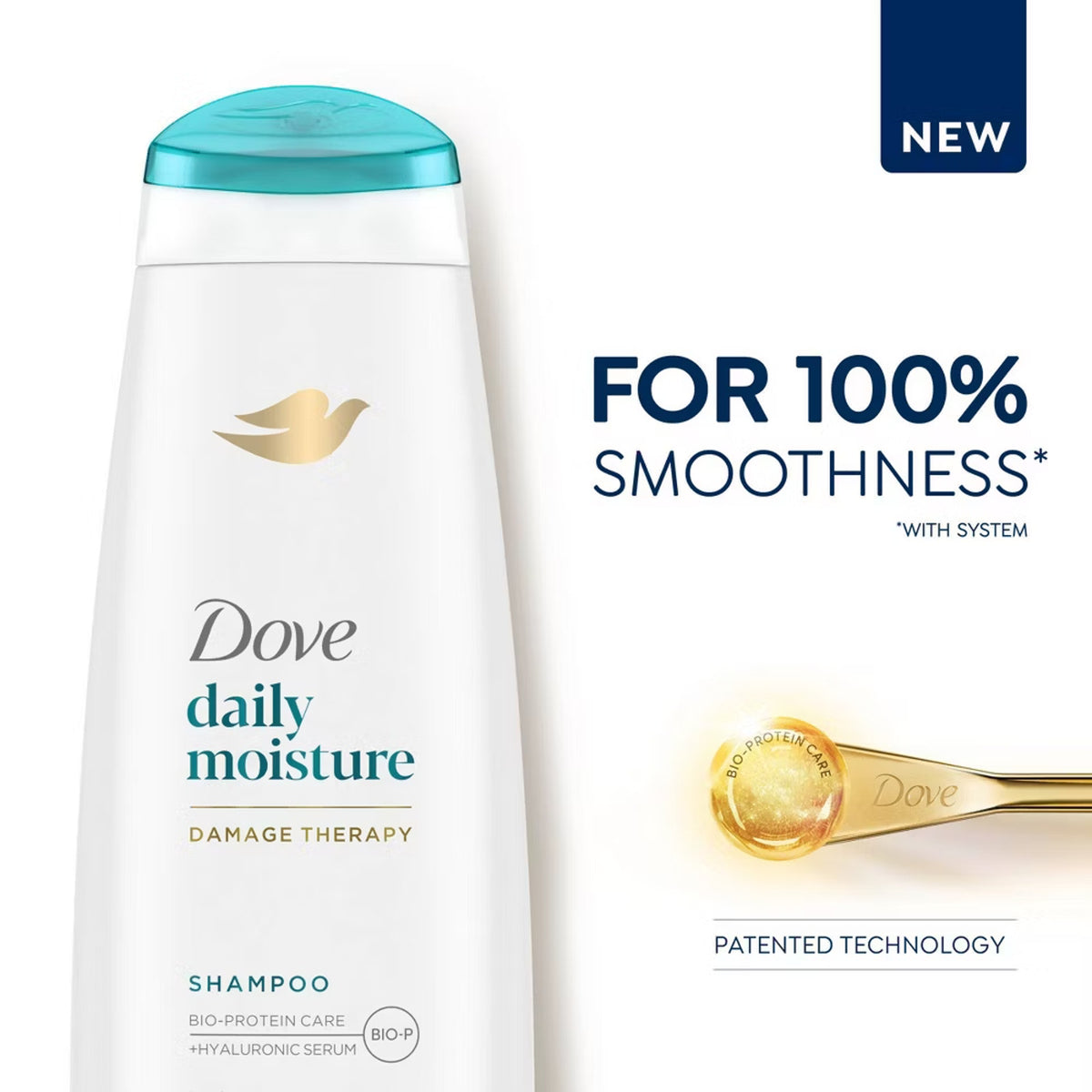 🔥Dove Damage Therapy Shampoo Daily Moisture for Dry Hair Shampoo 12 fl oz NWT🔥