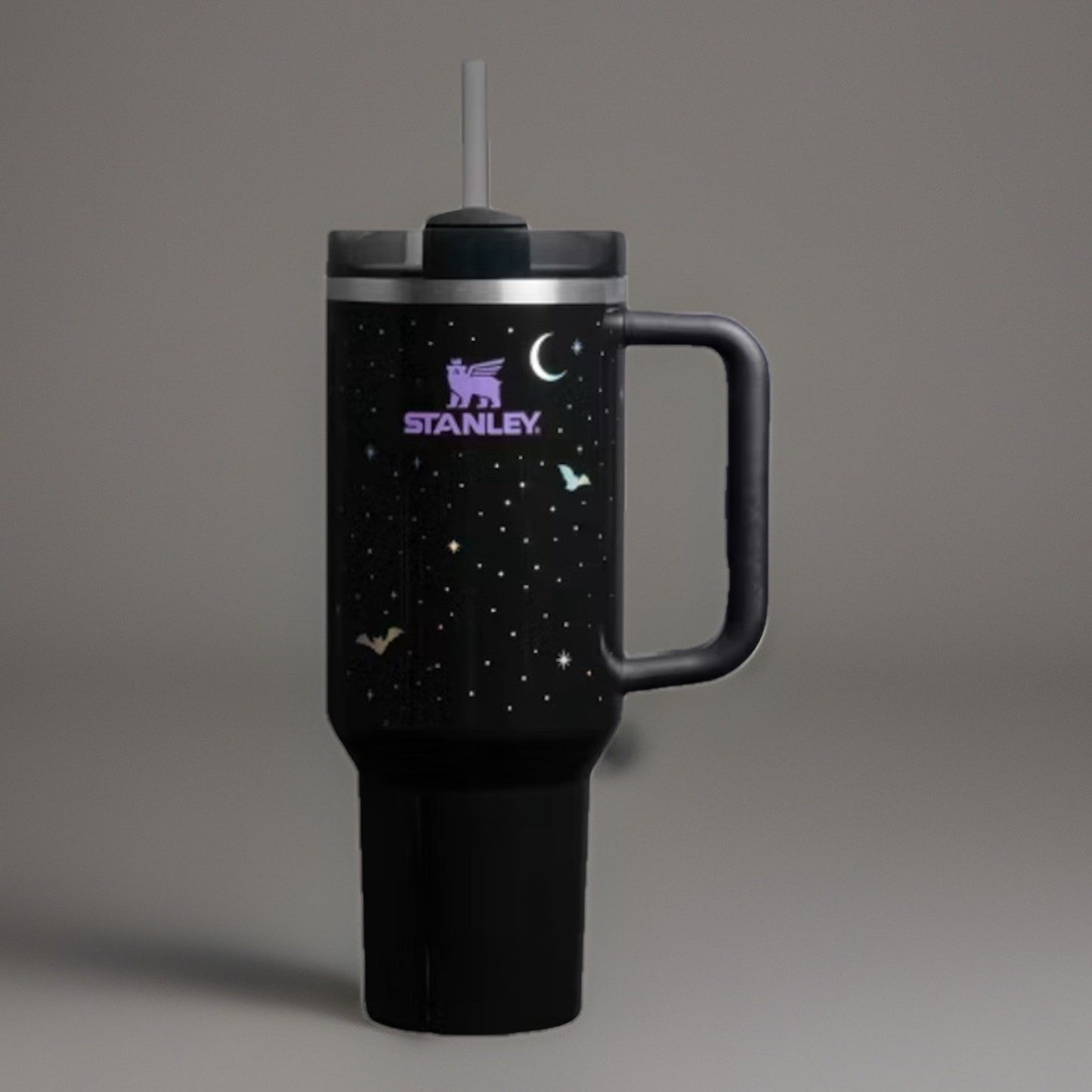 🔥Stanley Halloween 40 oz Stainless Steel H2.0 Flowstate Quencher Tumbler BNWT🔥