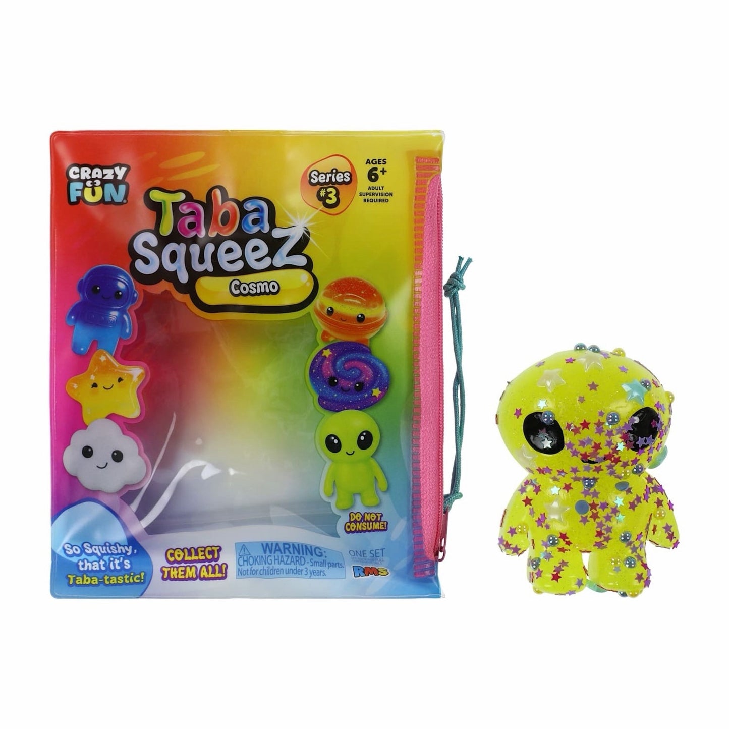 🔥Taba Squeez Cosmo Squishy Crazy Fun Viral TIKTOK BNWT🔥