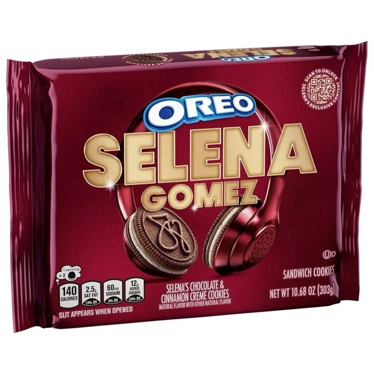 🔥OREOS SELENA GOMEZ LIMITED EDITION Signature Cookie BNWT🔥