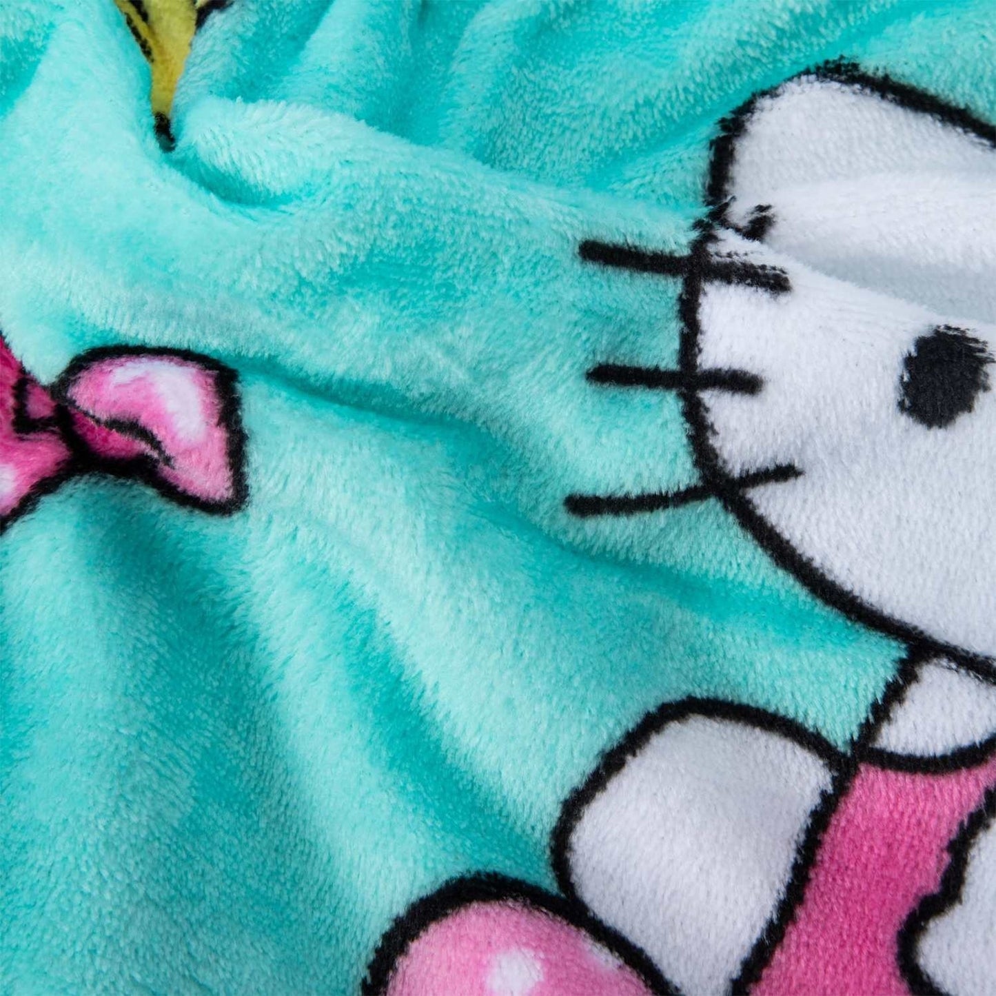 🔥SANRIO HELLO KITTY PLUSH SILK TOUCH THROW BLANKET 40 X 50" BNWT🔥