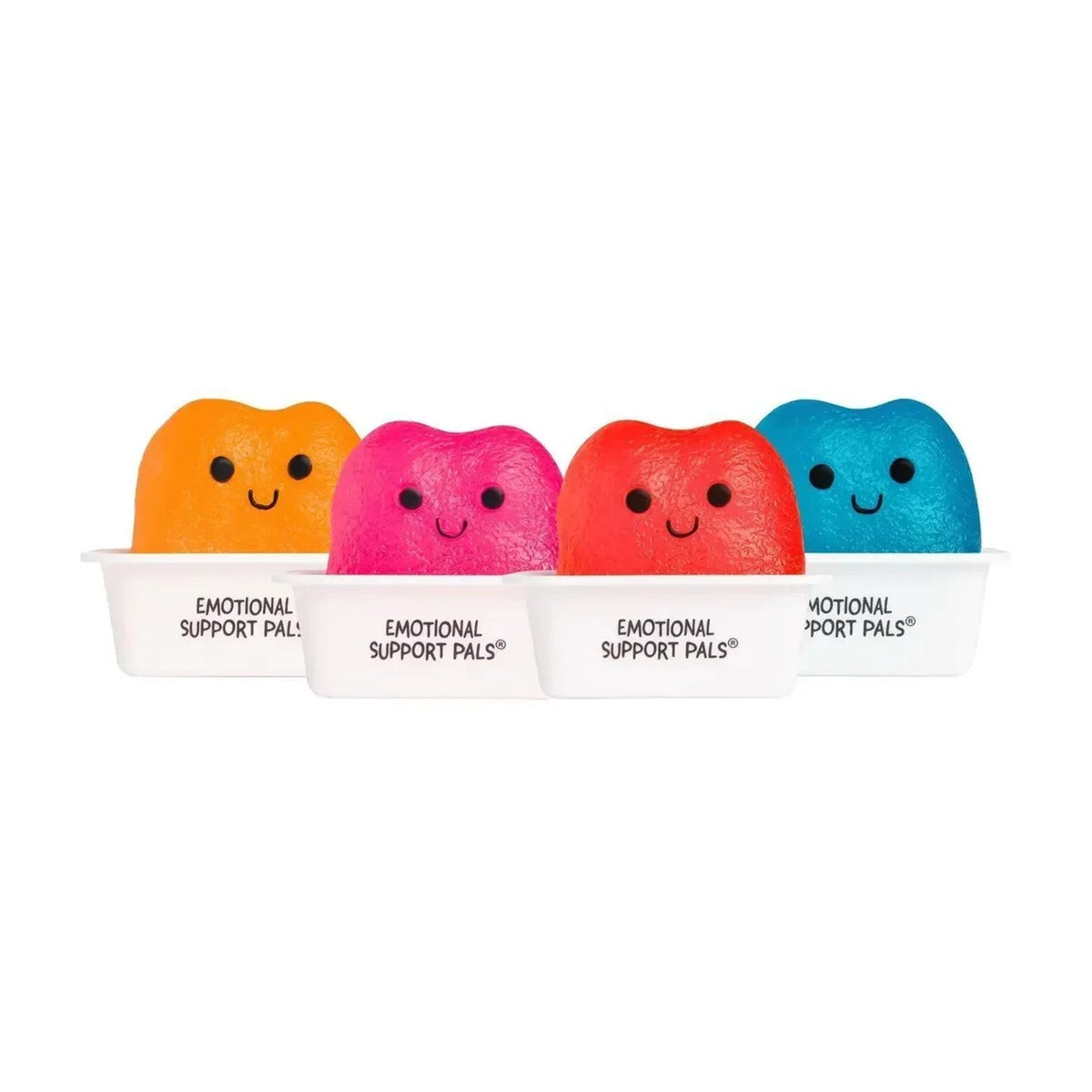 🔥Emotional Support Pals Squishy Nugget Squeezy Fidget Toy RED BNWT🔥