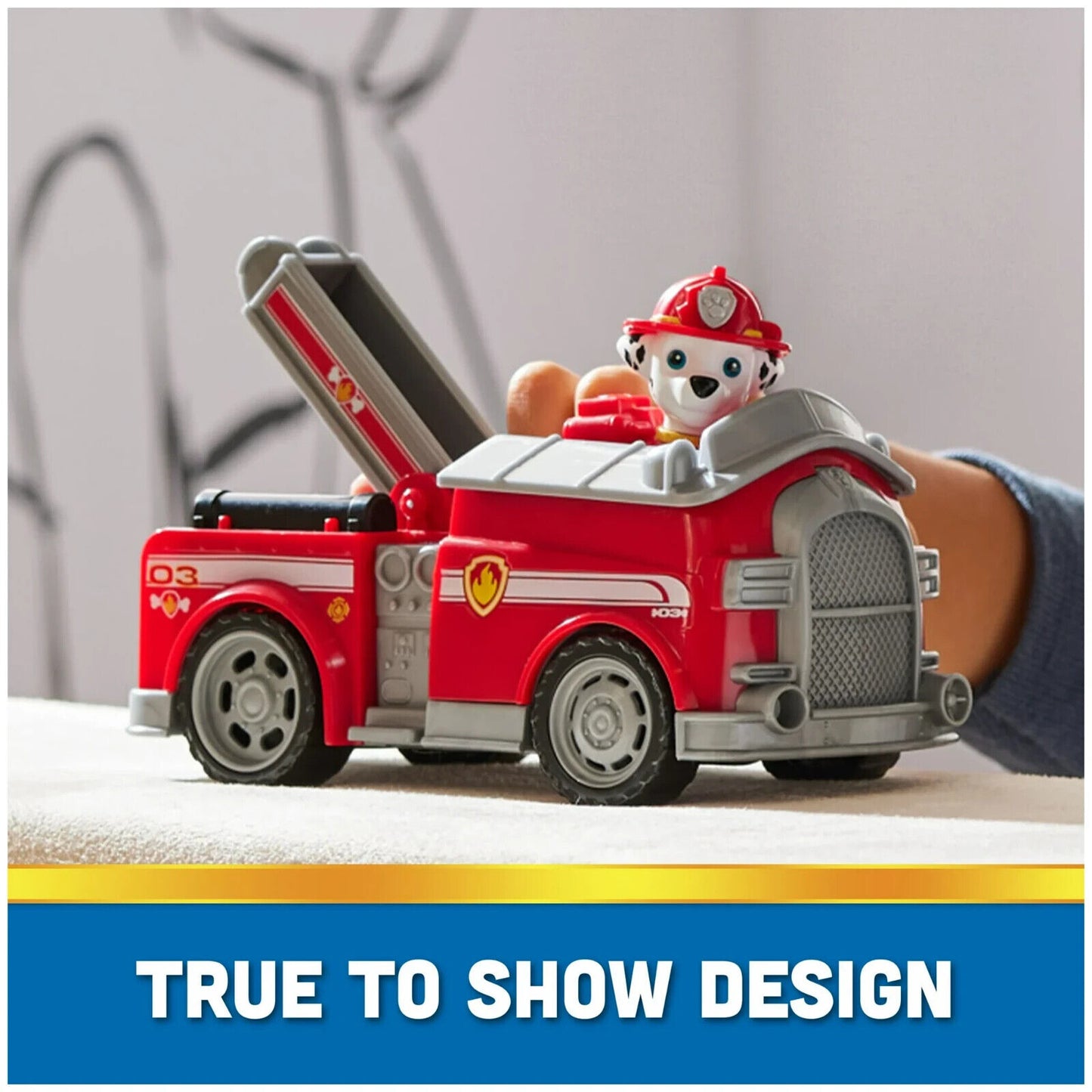🔥PAW Patrol Marshall’s Firetruck Toy Vehicle with Collectible Action Figure💥