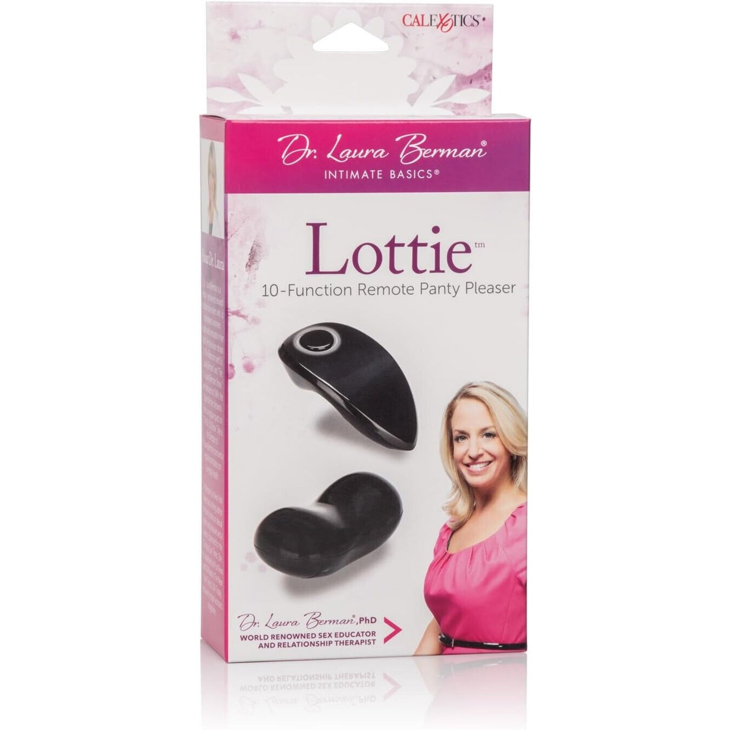 🔥CalExotics Dr Laura Berman Intimate Basics Lottie 10 Function Remote BNWT🔥