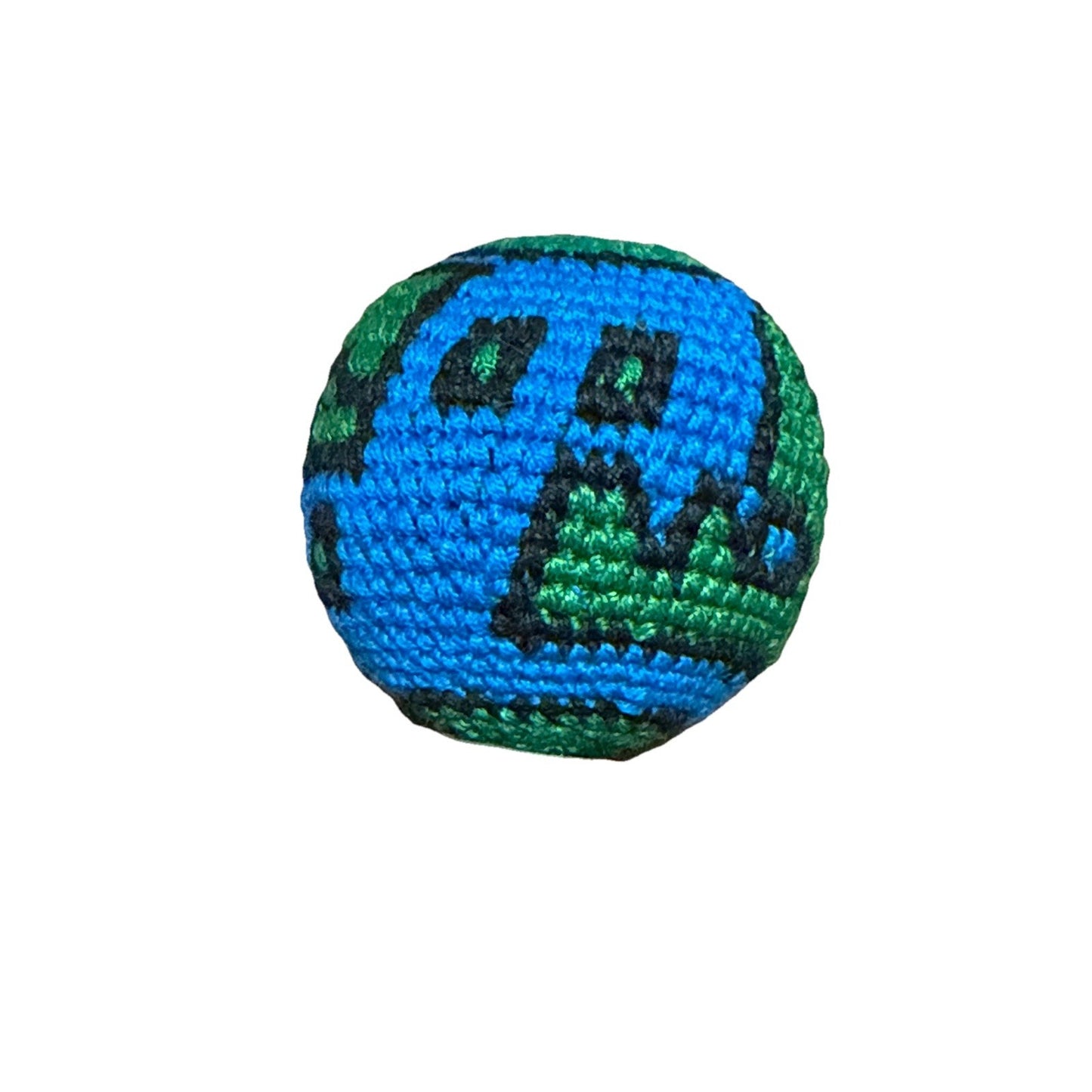 🔥World Footbag Boota Bag Crochet Hacky Blue /Green BNWT🔥