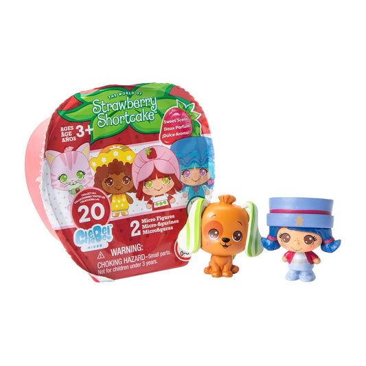 🔥Strawberry Shortcake Cheebee Micro Figures 2 Pack Blind Bag Mystery Surprise🔥
