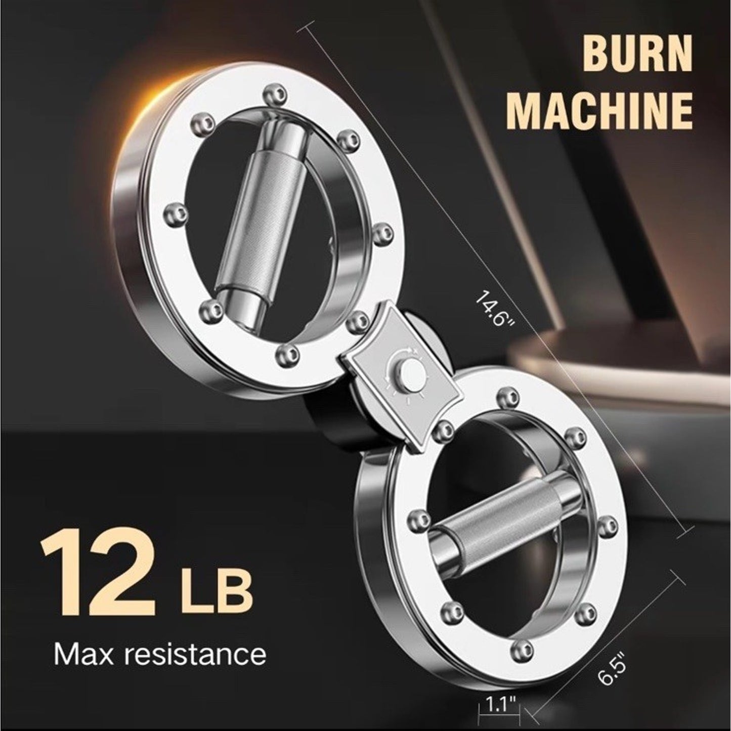 🔥Spinning Burn Rotator Machine 12 Pound Arm Workout Forearm Trainer BNWT🔥