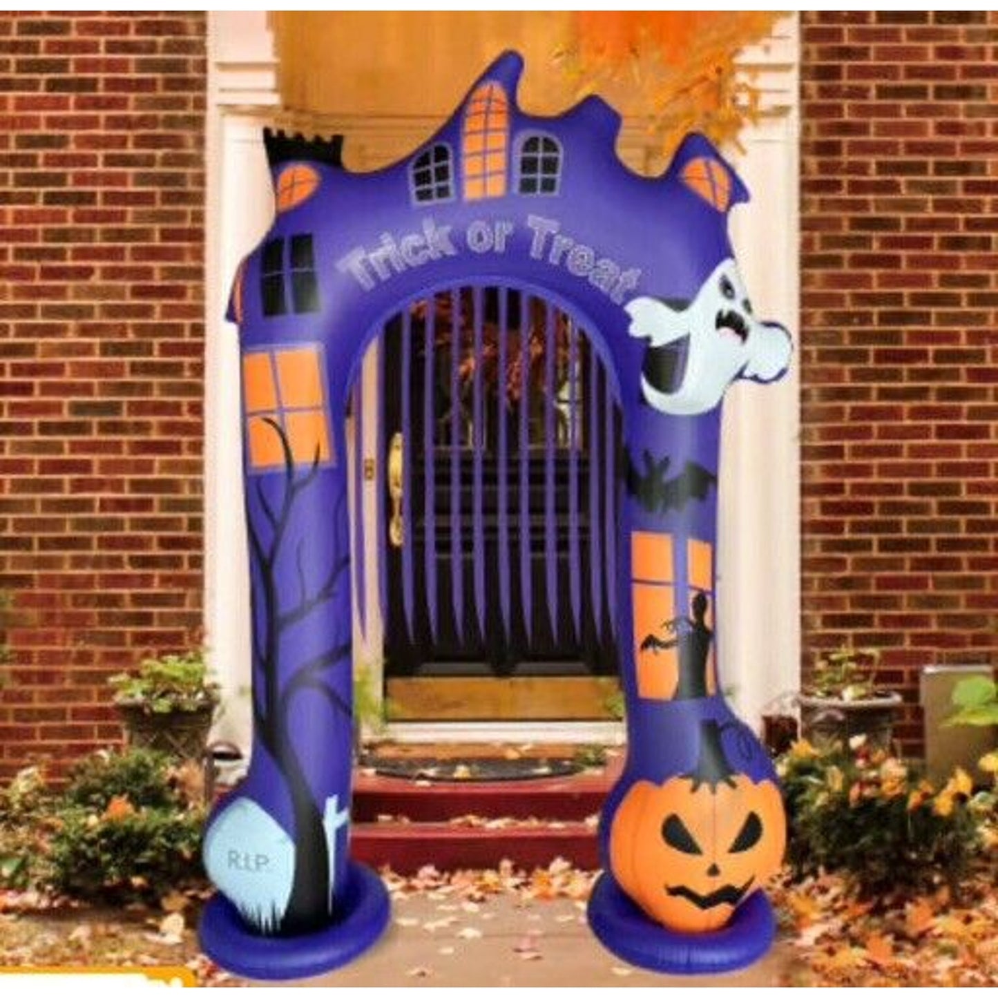 🔥7ft Inflatable Haunted Arch Halloween Decoration BNWT🔥
